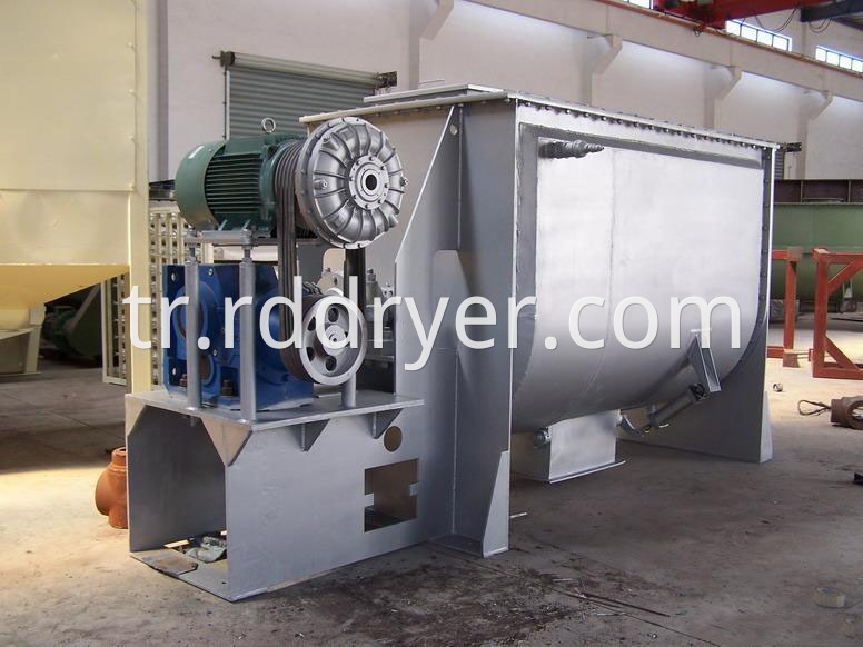 Horizontal Ribbon Mixer for Zinc Salts Mixing